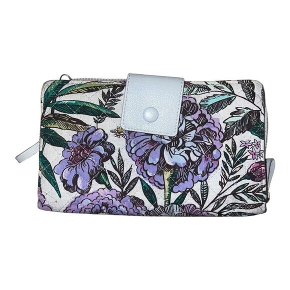 Vera Bradley Lot of 5 Wallets & Small Bags Cupcakes Green Lavender Meadow GUC - Picture 12 of 13